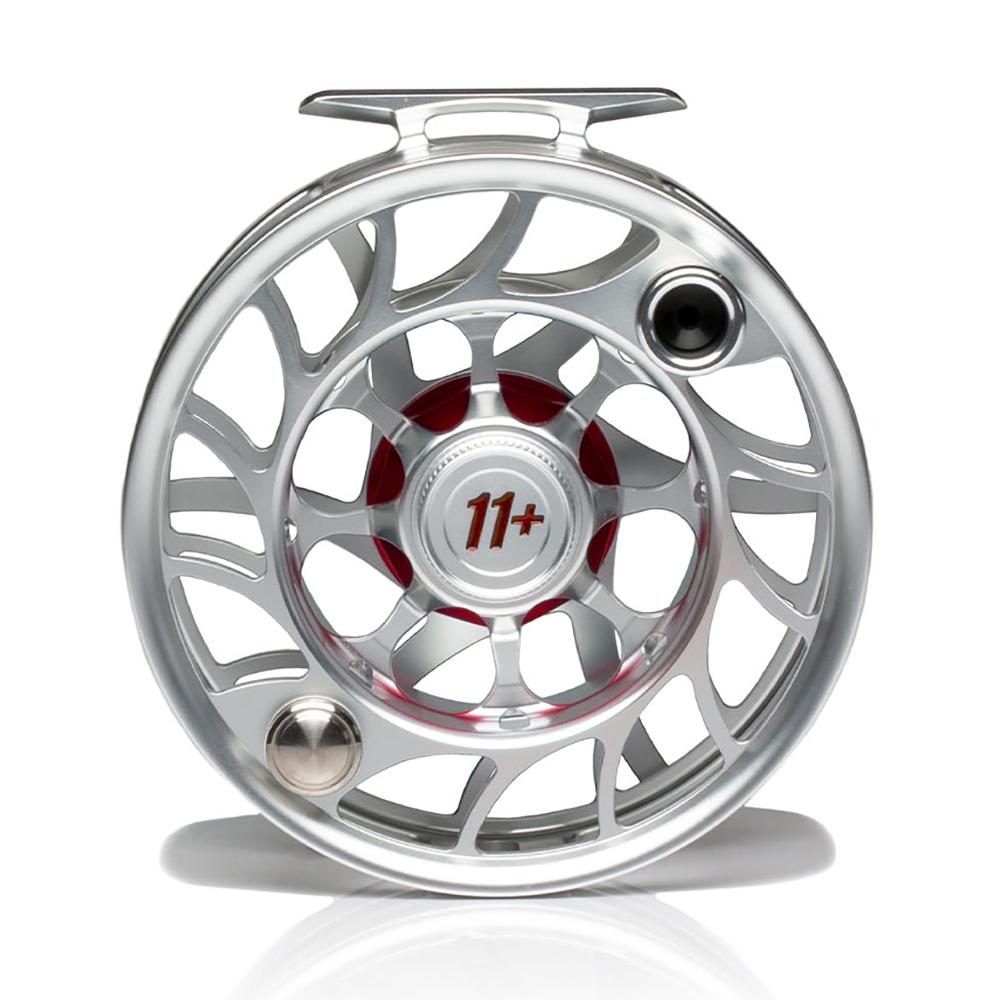 Hatch Iconic Fly Reel – 11 Plus in Clear Red